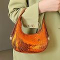 Women Handbags Fashion Wrist Pouch U-shaped Armpit Bag Female Simple Daily Casual Tote Bags Travel Top-handle Bags Shoulder Bags. 