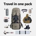 Naturehike Backpack Professional Outdoor Hiking Travel Bag Big Capacity 70L Mountaineering Camping Bag Support System NH70B070-B.