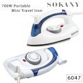 Sokany Folding Electric travel Steam Iron.