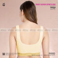 LeeWear Women's Light-Support Seamless Zip-Front Sports Bra 04-05-10BR22102. 