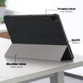 For Apple iPad Pro 11 2021 2020 2018 Case Slim Tri-fold Magnetic Smart Flip Cover Full Coverage Casing. 