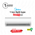 MIDEA 1 ton Split type AC INVERTER ( 10 years compressor warranty ) energy savings. 