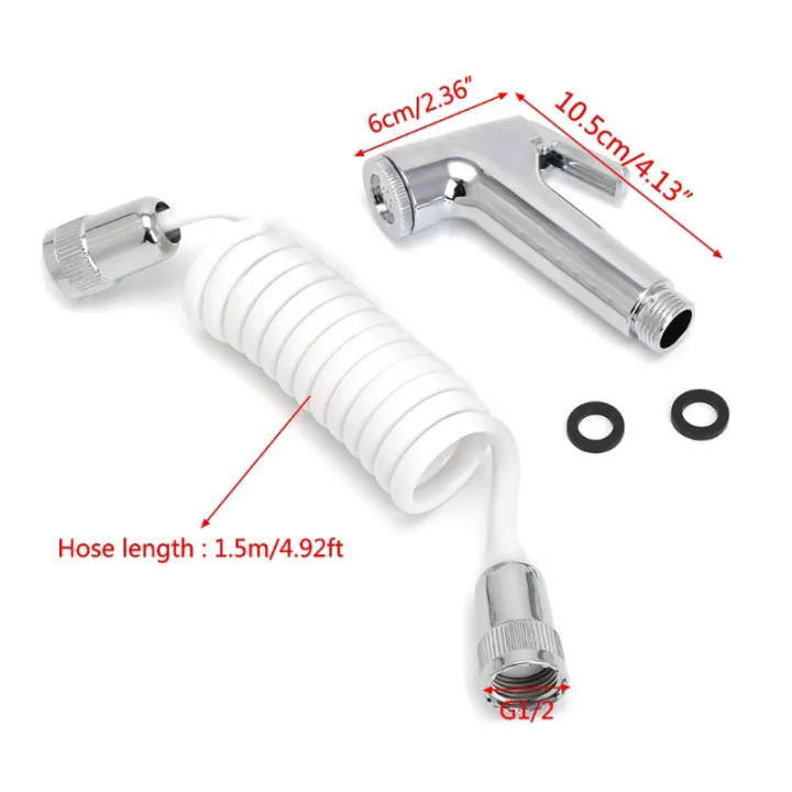 Handheld%20Shower%20Head%20Douche%20Toilet%20Bidet%20Spray%20Wash%20Jet%20Shattaf%20with%20Spring%20Hose%20-%20Image%205