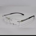 Lightweight Rimless Alloy Optical Frame. 