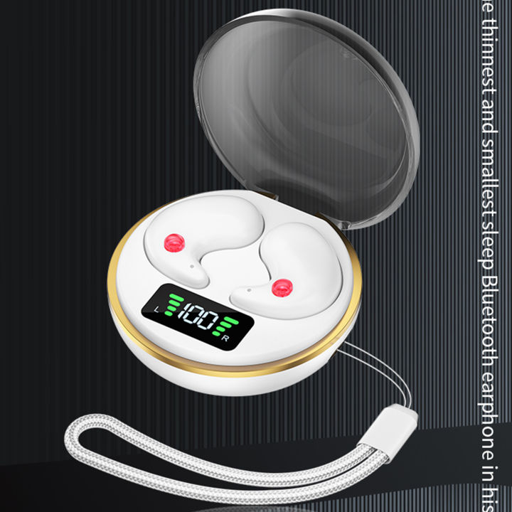 Qiunery%20BY-8%20Wireless%20Earbuds%20Noise%20Canceling%20Earphones%20Sleeping%20Headphones%20With%20Lanyard%20For%20Smart%20Phone%20Computer%20Laptop%20-%20Image%208