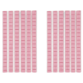 192 PCS Adhesive Poster Putty Sticky Non-Toxic Mounting Putty Reusable & Removable Wall Safe Putty (Pink).