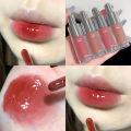 Water Mirror Lip Glaze Lipstick Non-stick Cup Lasting Moisturizing Lip Gloss Colorful Women Lip Oil Silky Lip Tint. 