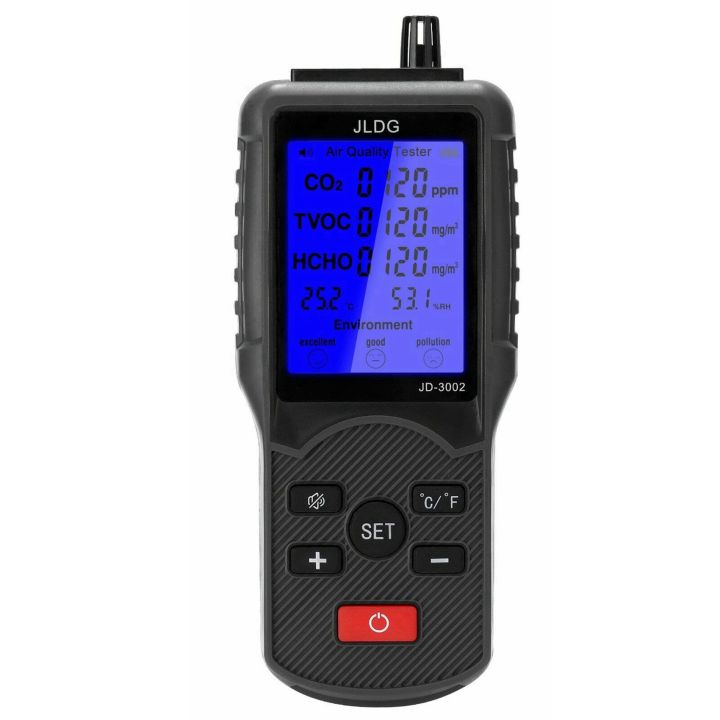 Jldg%202X%20Air%20Quality%20Tester%20Co2%20Tvoc%20Meter%20Temperature%20Humidity%20Measuring%20Device%20Carbon%20Dioxide%20Monitor%20with%20Lcd%20Screen%20-%20Image%204