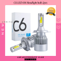 C6 LED H4 Headlight bulb 2pcs. 