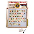 Baby Shelf - Educational Learning Board Multipurpose Double-Sided Magnetic Wooden Writing. 