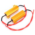 Graceful 50W 6 ohm RX24 Load Resistor Fix LED Bulb Fast Hyper Flash Turn Signal Blink.