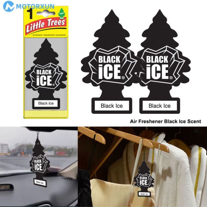 Little Trees Car Air Freshener - (Black Ice) - 2 Pis