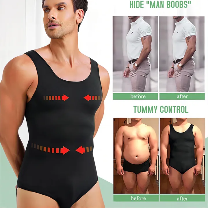 Happy%20party%20Men%20Shapewear%20Bodysuit%20Tummy%20Control%20Abdomen%20Compression%20Slimming%20Bodysuit%20Sleeveless%20Undershirt%20Full%20Body%20Shaper%20-%20Image%205