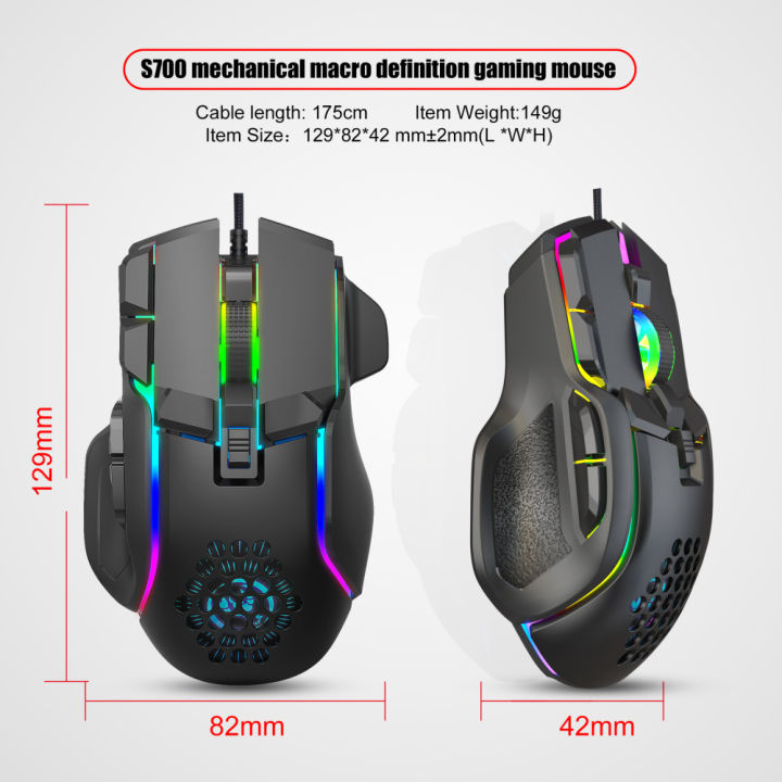 10-key%20Wired%20Mouse%20Macro%20Programming%2013%20RGB%20Lighting%20Modes%206-speed%2012800dpi%20Gaming%20Mouse%20high%20quality%20-%20Image%206