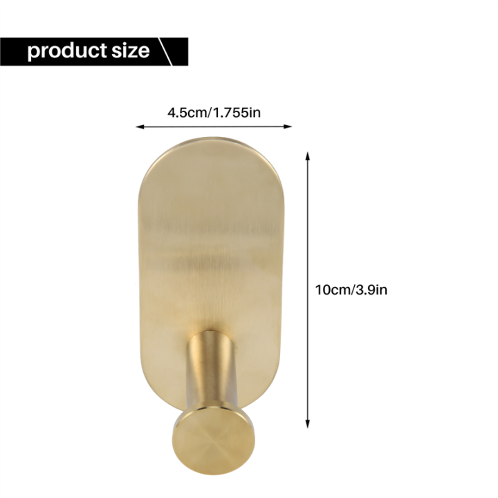 Wall%20Mounted%20Hand%20Towel%20Bar%20Rack%20Toilet%20Paper%20Holder%20Hook,10cm%20-%20Image%202