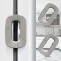 【User-friendly】 Household Refrigerator Lock Freezer Door Lock Toddler Children's Cabinet Safety Lock Baby Anti-pinching Safety For Baby.
