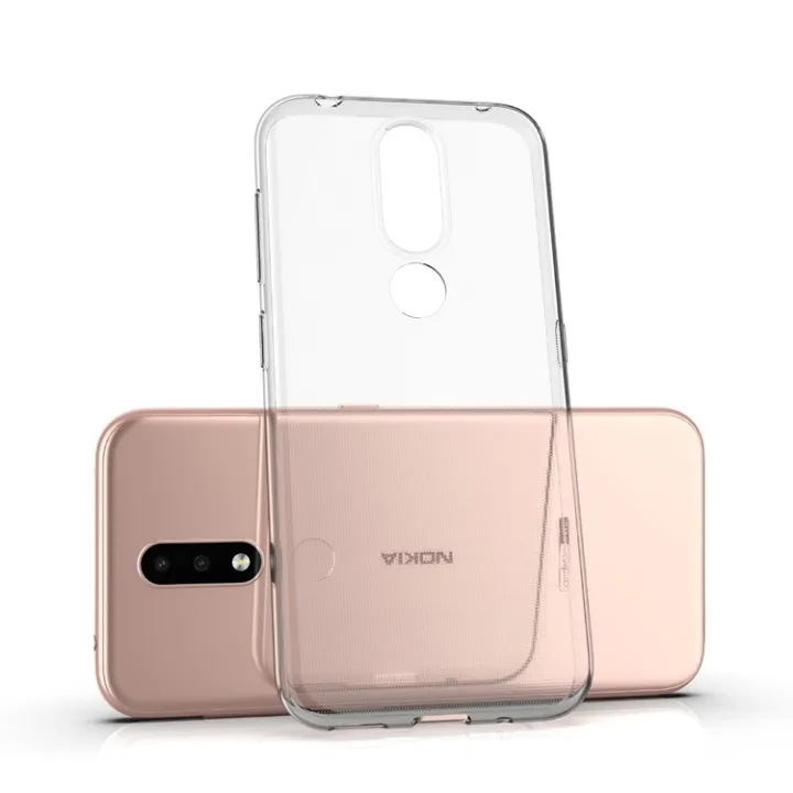 Nokia%204.2%20Transparent%20Soft%20Flexible%20Clear%20TPU%20Back%20Case%20Cover%20-%20Image%203
