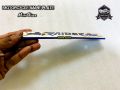Raider Motorcycle New Design Name Plate Metal Gold.