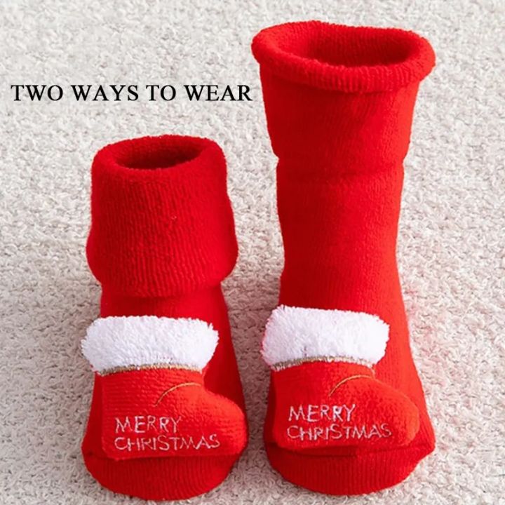 Kids%20Children's%20Socks%20for%20Girls%20Boys%20Non-slip%20Print%20Cotton%20Toddler%20Baby%20Christmas%20Socks%20for%20Newborns%20Infant%20Short%20Socks%20Clothing%20-%20Image%204