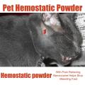 Pet Hemostatic Powder Skin Wound Cleaning Hygiene Supplies Health Treatment of Nail Bleeding In Cats and Dogs. 