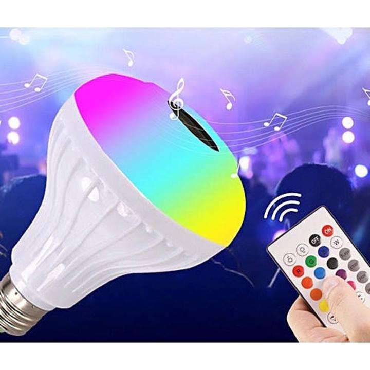 Smart Led Remote Control Bluetooth Speaker Music Bulb AC 220V