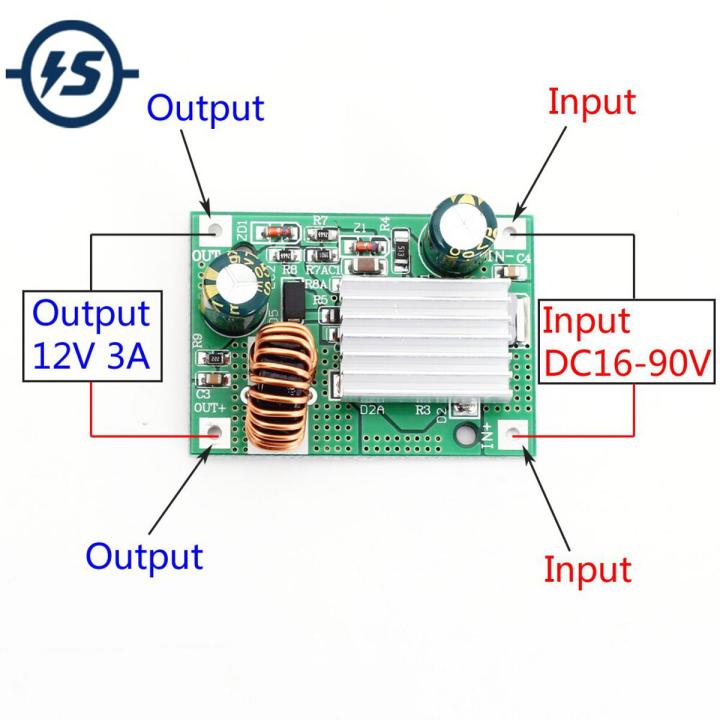 【Mary DAI Store】Buck Converter Step Down Module 24V 36V 48V 72V 12V 3A Power Supply Buck Converter Board