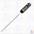 Digital Large Display Household Kitchen Electronic Food Thermometer Cooking Temperature Gauge For BBQ Meat Milk Water Cake Any Food.
