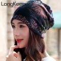 LongKeeper 6 Colors Women Beanies Caps Spring Women Beanie Hat For Women Caps 3 Way To Wear Bonnet.
