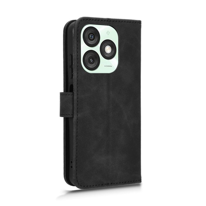 (New)%20Skin%20Feel%20Magnetic%20Flip%20Leather%20Phone%20Case%20For%20itel%20A80%20-%20Image%207