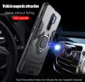 icasecover for Xiaomi POCO M2/POCO M2 Reloaded Hard Case Hybrid Shockproof Car Magnetic Ring Buckle Stand Back Cover. 
