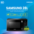 Samsung official Convection Microwave Oven with Ceramic Cavity, 28 Litter Model- MC28H5023AK/D2 Black. 