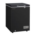 badgeSharp Freezer SJC-138-BK | 110 Liters - Black. 