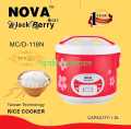 Nova Black Berry Star Rice Cooker 1.8Litter Model 118N. 