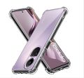 Oppo Reno10 5G/Reno10 Pro 5G Premium Silicone Case Crystal Clear Soft TPU Ultra-Thin Transparent Flexible Protective Mobile Phone Back Cover.
