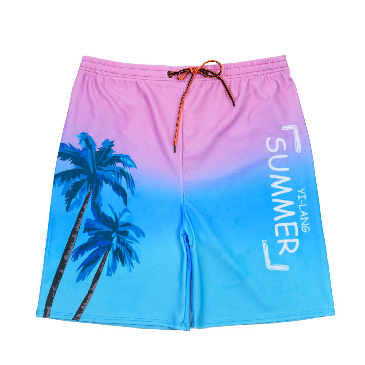 Summer%202024%20New%20Shorts%20Men's%20Quick%20Dry%20Swimming%20Trunks%20Loose%20Medium%20Pants%20Men's%20Plus%20Size%20Surf%20Pants%20-%20Image%204
