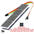 Max7219 Dot Matrix Module For Arduino Microcontroller 4 In One Display With 5P Line - Power Bank Circuit - power bank circuit. 
