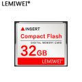 Compact Flash Card 64GB 32GB 16GB CF Card 256MB 512MB 1GB 2GB 4GB 8GB High Speed CF Memory Card For Camera.