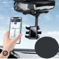 360 Degree Rearview Mirror Car Phone Holder. 