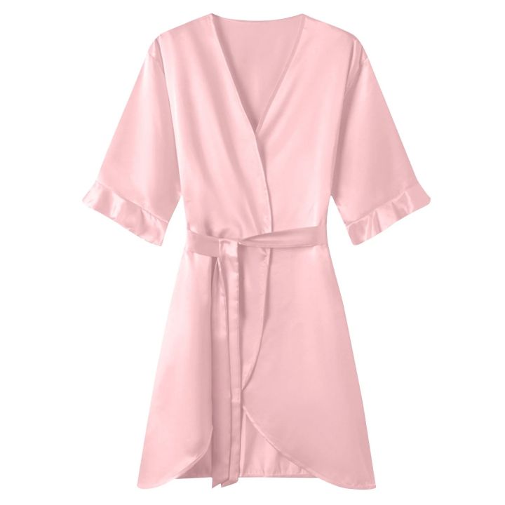 Delicate%20Allure:%20Ruffle%20Satin%20Robe%20for%20Effortless%20Bridal%20Relaxation%20-%20Image%207