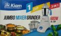 Kiam Mixer Blender & grinder 3 IN 1 - 750 watts (BL 1400). 