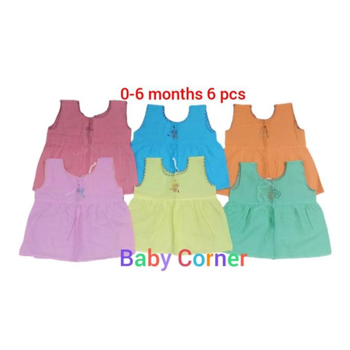 6 pcs Baby Nima (0-6 months)9 X Long 11 inch
