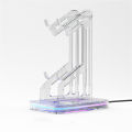 Baoer RGB Gaming Controller Holder Compatible For Switch Pro/Ps5/Ps4/Ps2/Ps3/XboxSeries Universal Controller Stand Accessories For Desk Gamers. 