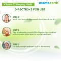 Mamaearth Vitamin C Sleeping Mask 100g | Night Cream for Women | Skin Illumination & Brightening | Repairs & Hydrates Overnight | With Vitamin C & Aloe Vera. 