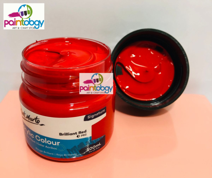 Mont%20Marte%20Acrylic%20Colour%20Paint%20100ml%20(Brilliant%20Red)%20-%20Image%202