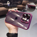 Metal Lens Protector Support Phone Case For iPhone 14 Pro Max Plus 13 12 11 Pro Max. 