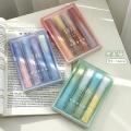 korean stationery art supplies for artist girl painting supplies Hand copy outline pen Aesthetic gradient cute pens highlighter Amour zii. 