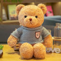 Factory wholesale sweater, teddy bear, hug bear doll, plush toy, bear pillow, rag doll, wedding gifts. 