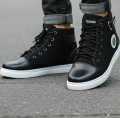 New Stylish Fashion Sole Winter Sneakers for Men-Black. 