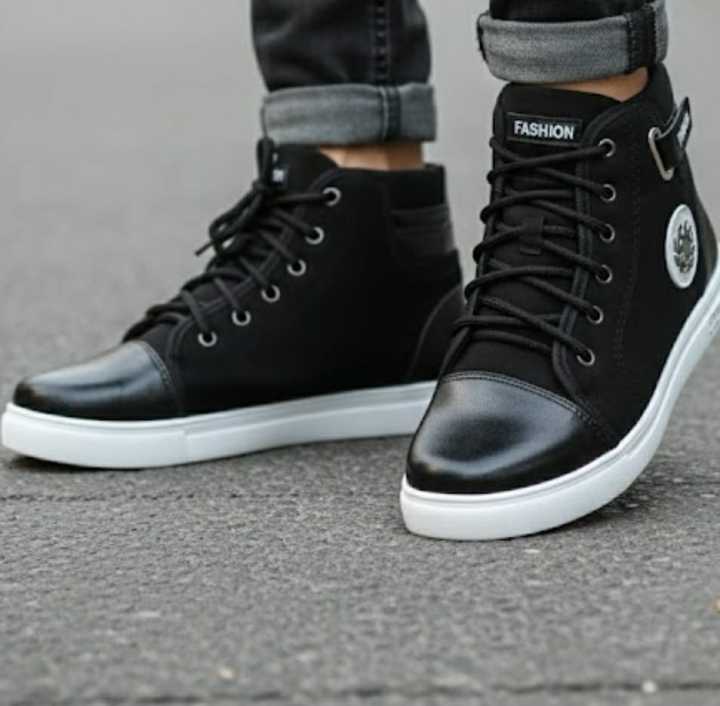 New Stylish Fashion Sole Winter Sneakers for Men-Black