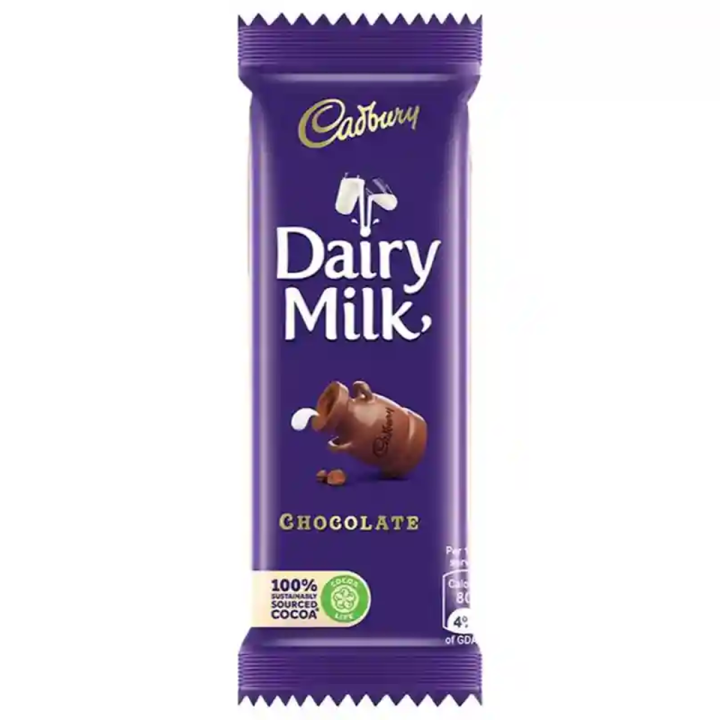 Cadbury Dairy Milk Chocolate - (18±2.2)g - Origin India